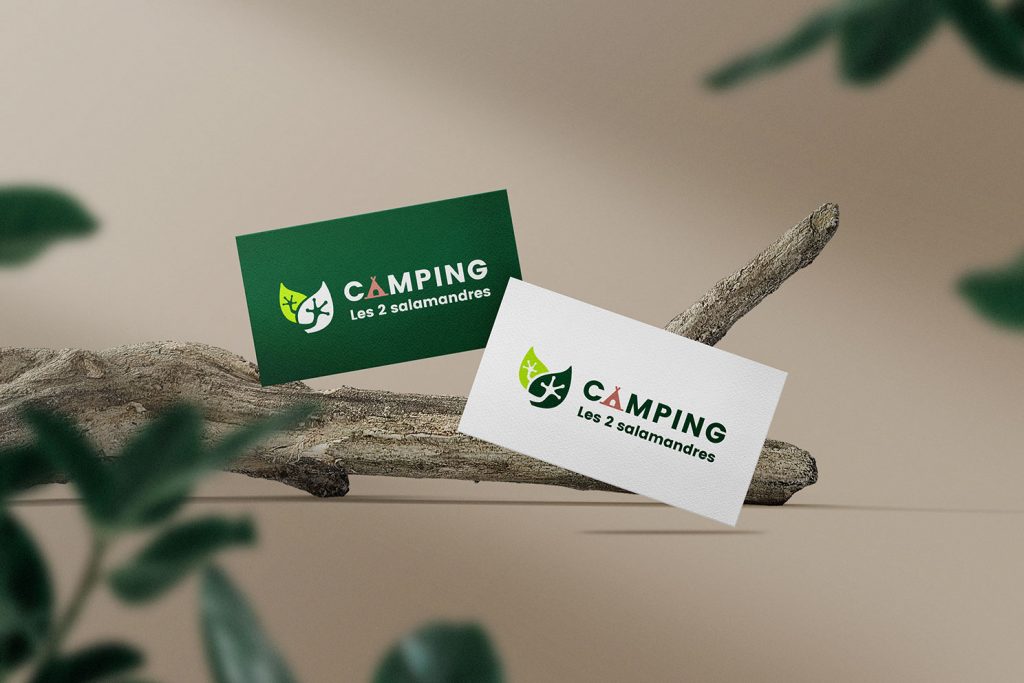 Création logo camping